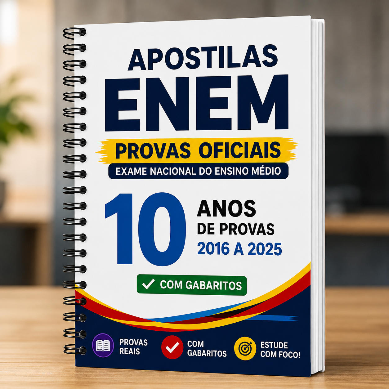 Apostila ENEM 10 anos de provas oficiais de 2016 a 2025